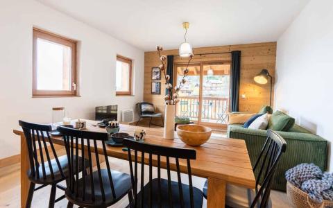 Ski verhuur Appartement 4 kamers 6 personen (G461) - Résidence Lumi - Valmorel - Woonkamer