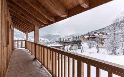 Location au ski Appartement 4 pièces 6 personnes (G461) - Résidence Lumi - Valmorel - Balcon