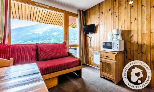 Vacances en montagne Studio 2 personnes (Confort 18m²-3) - Résidence Planchamp et Mottet - Maeva Home - Valmorel - Extérieur hiver