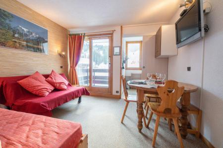 Ski verhuur Appartement 2 kamers 4 personen (423) - Résidence Riondet - Valmorel - Woonkamer