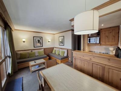 Skiverleih 3-Zimmer-Appartment für 6 Personen (115) - Résidence Valériane G - Valmorel - Wohnzimmer