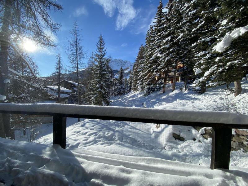 Location au ski Chalet duplex 5 pièces 10 personnes (371) - Chalet Blanc - Vars - Terrasse