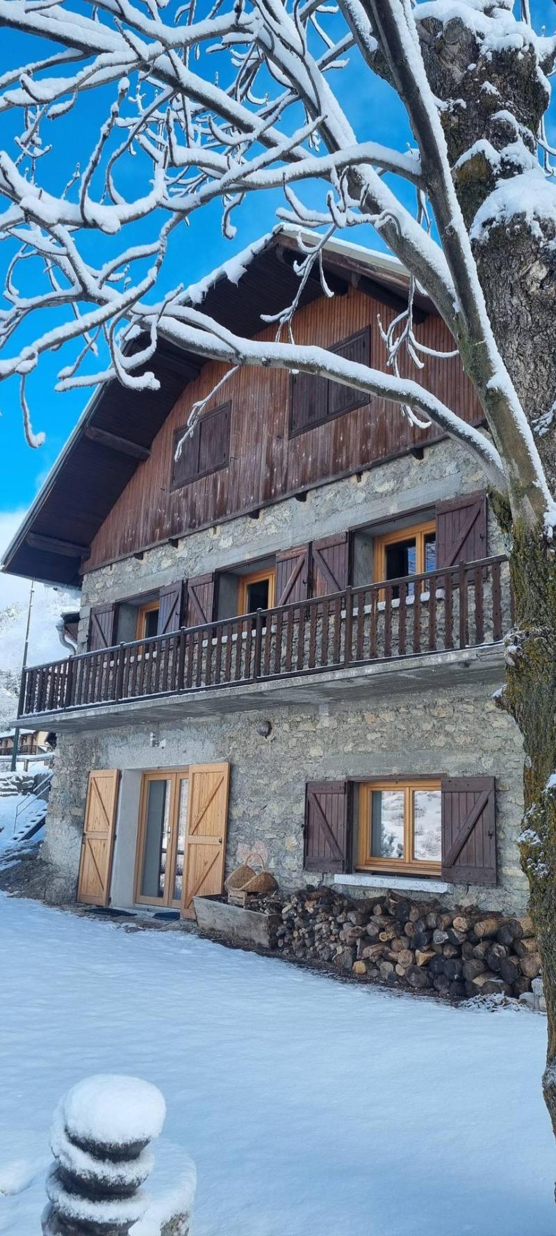 Skiverleih Chalet le Chatelret - Vars - Draußen im Winter