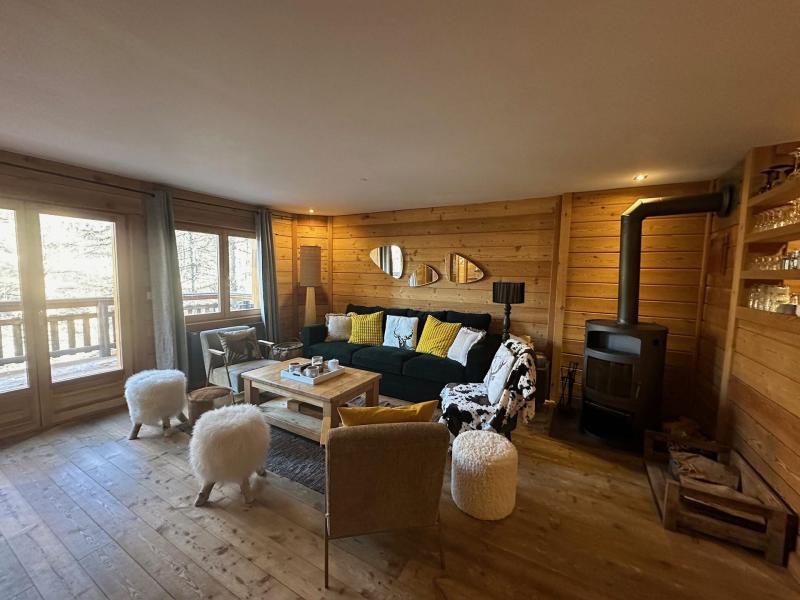 Rent in ski resort 5 room chalet 12 people - Chalet Le Flocon II - Vars - Living room