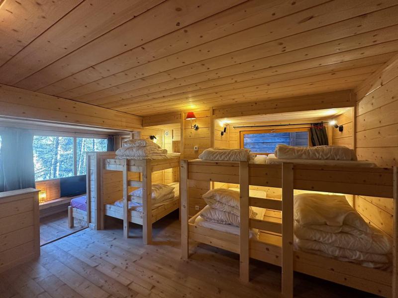 Skiverleih 5 Zimmer Chalet für 12 Personen - Chalet Le Flocon II - Vars - Offener Schlafbereich