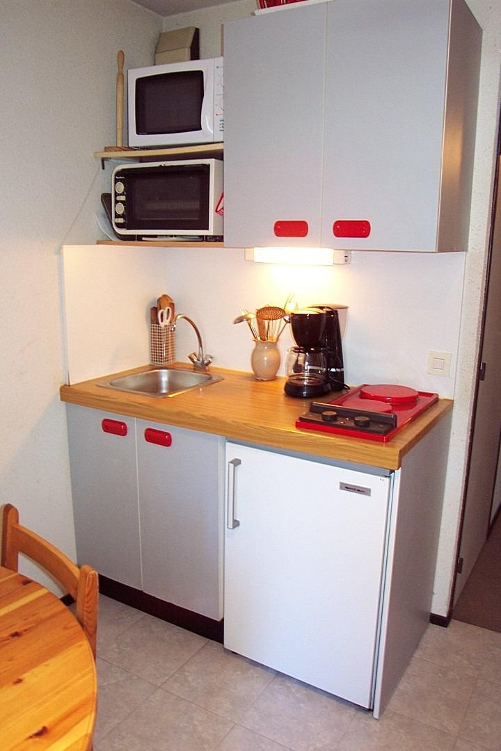 Alquiler al esquí Apartamento 2 piezas para 4 personas (001) - La Résidence les Colchiques - Vars - Kitchenette