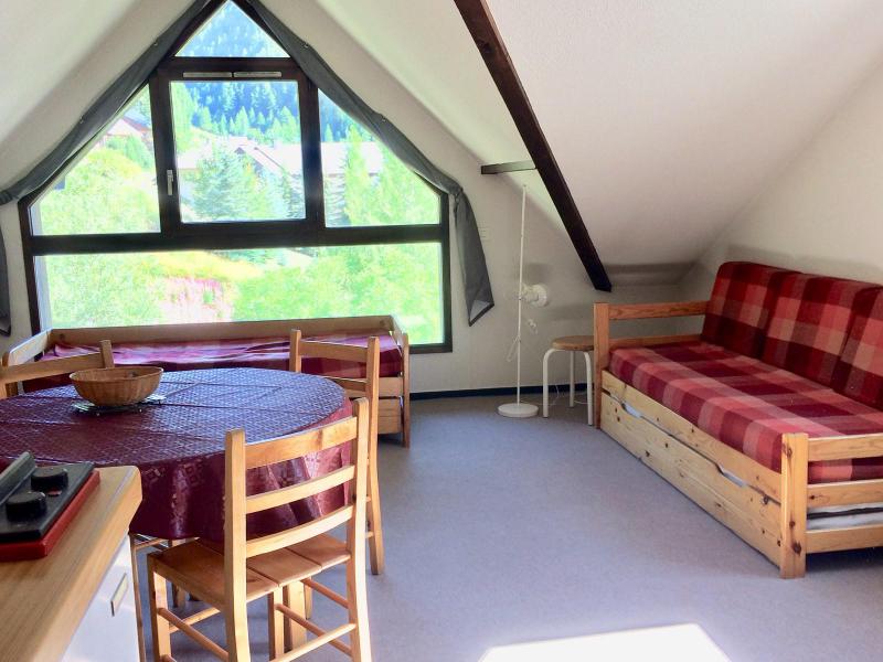 Rent in ski resort Studio sleeping corner 4 people (0502) - La Résidence les Colchiques - Vars - Living room