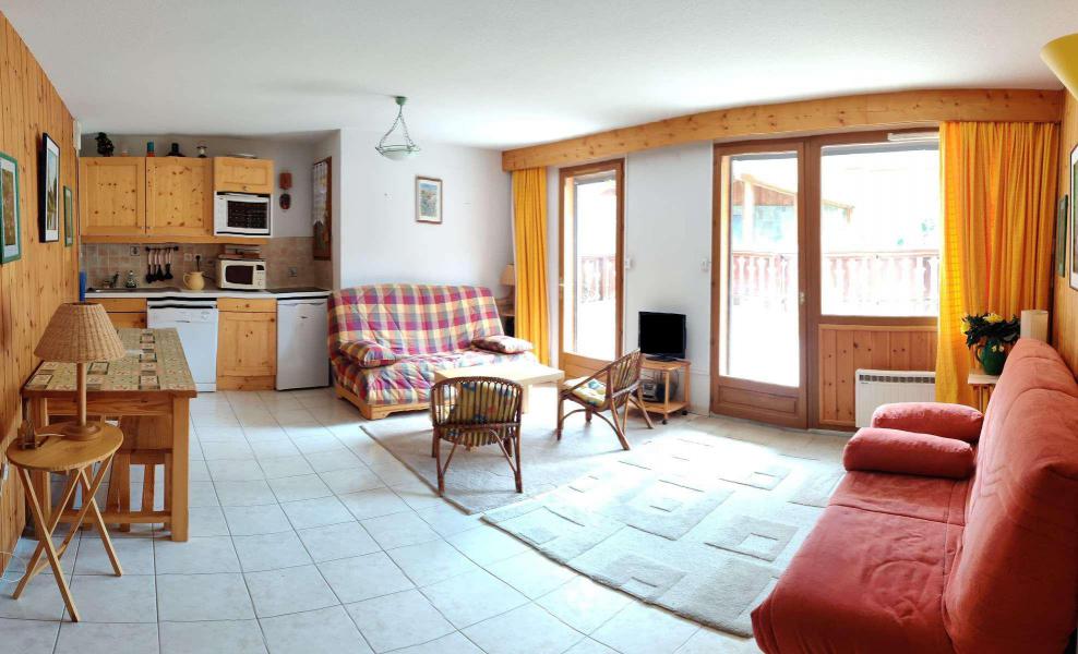 Skiverleih 3-Zimmer-Appartment für 6 Personen (360) - La Résidence Les Mouflons - Vars - Wohnzimmer