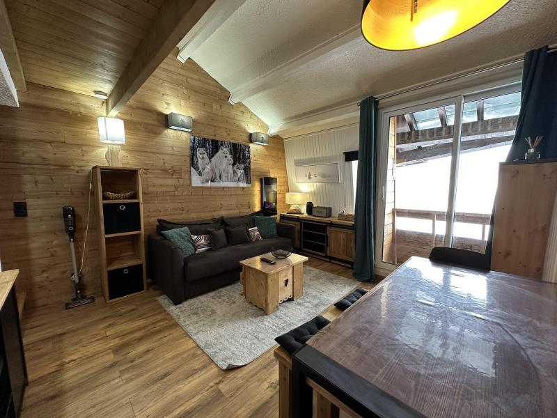 Rent in ski resort 2 room mezzanine apartment 7 people (35) - LE HAMEAU - Vars - Living room