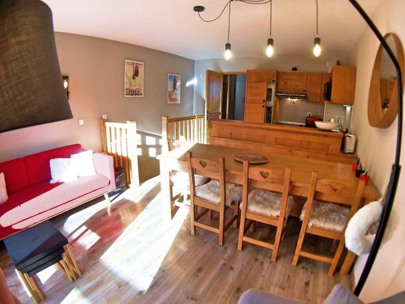 Rent in ski resort 4 room apartment 8 people (22C) - Le Hameau des Rennes - Vars - Living room