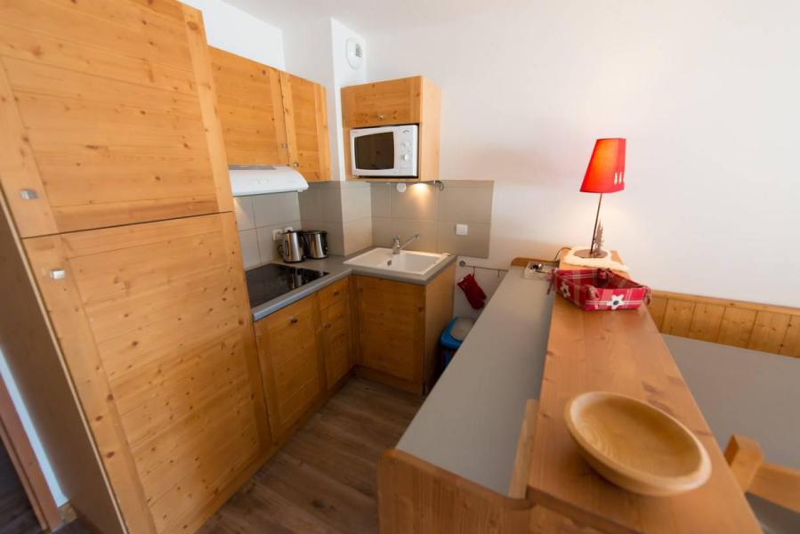 Skiverleih 4 Zimmer Maisonettewohnung für 6 Personen (D22) - Le Hameau des Rennes - Vars - Wohnzimmer