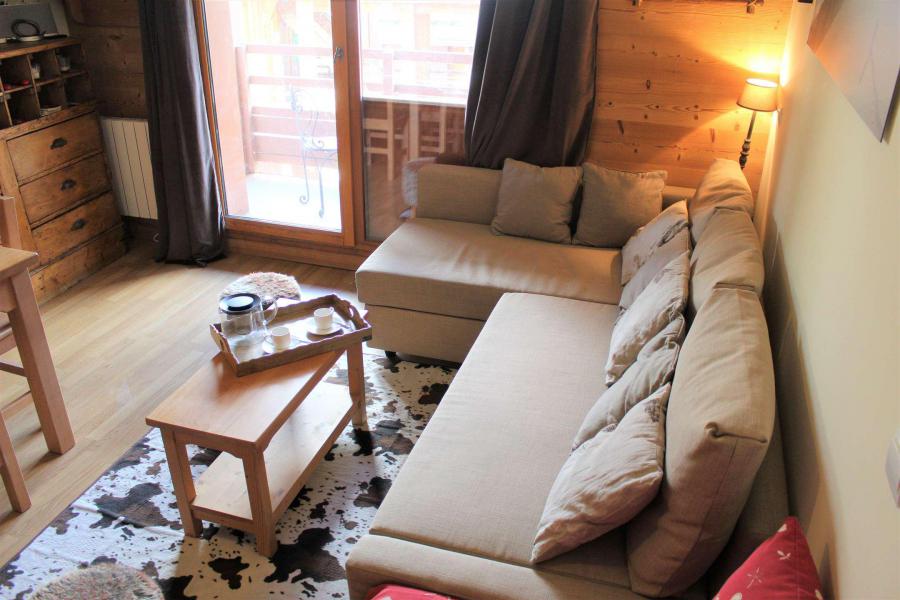 Ski verhuur Appartement duplex 3 kamers 6 personen (B061) - Le Hameau des Rennes - Vars - Woonkamer