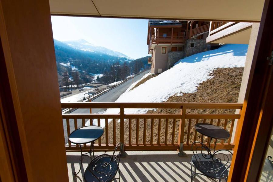 Ski verhuur Appartement duplex 4 kamers 6 personen (D22) - Le Hameau des Rennes - Vars - Terras