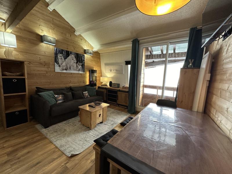 Skiverleih Wohnung 2 Mezzanine Zimmer 7 Leute (35) - Le Hameau - Vars - Wohnzimmer