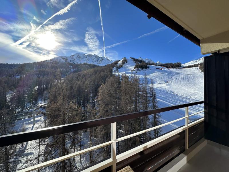 Ski verhuur Studio bergnis 4 personen (1041) - Le Pelvoux I - Vars - Balkon