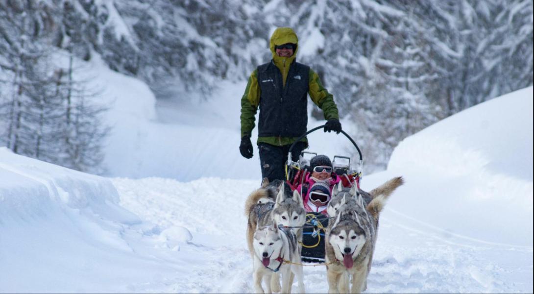 Urlaub in den Bergen Le Plein Soleil - Vars - Draußen im Winter