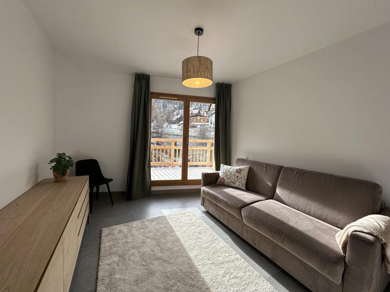 Rent in ski resort 5 room apartment 9 people (303) - Le Solea - Vars - Living room