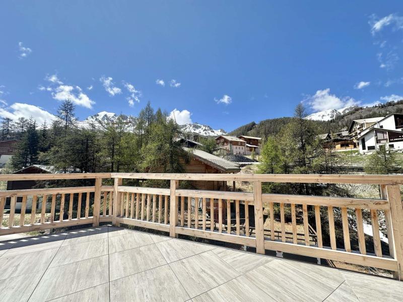 Rent in ski resort 5 room apartment 9 people (303) - Le Solea - Vars - Terrace