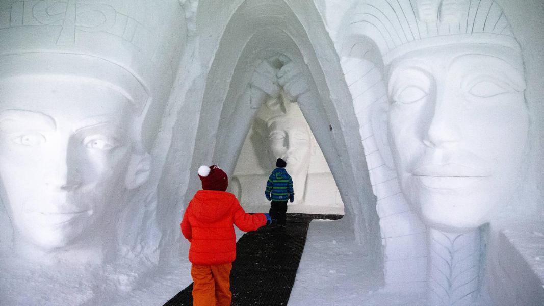 Vakantie in de bergen Le Solea - Vars - Buiten winter