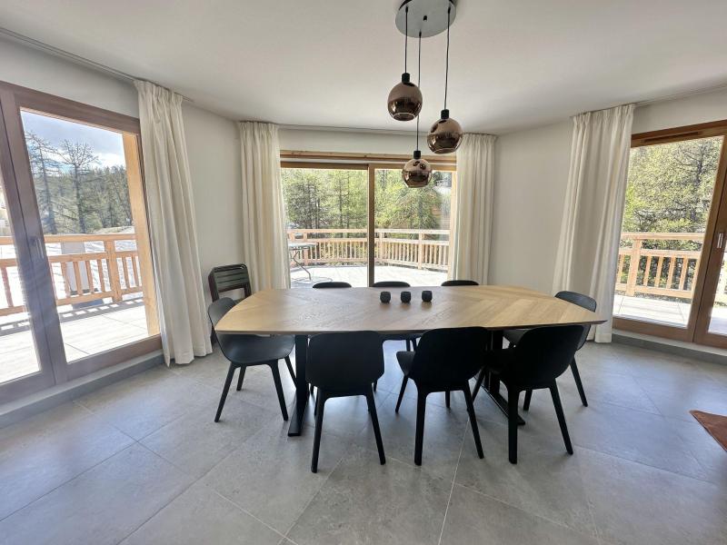 Ski verhuur Appartement 5 kamers 9 personen (303) - Le Solea - Vars - Woonkamer