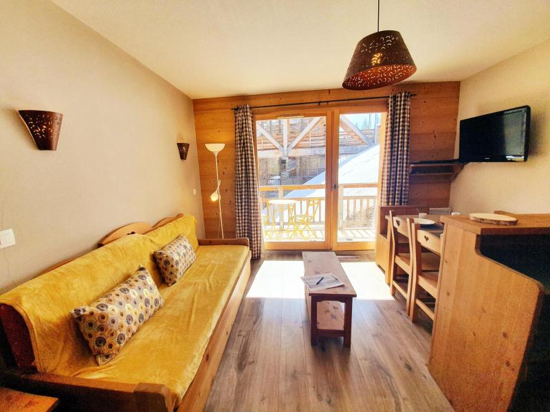 Аренда на лыжном курорте Апартаменты 2 комнат 4 чел. (A44) - Les Chalets des Rennes - Vars - Салон