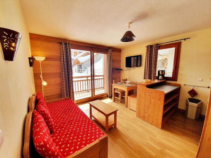 Rent in ski resort 2 room apartment 4 people (B53) - Les Chalets des Rennes - Vars - Living room