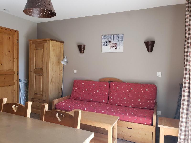 Skiverleih 2-Zimmer-Appartment für 4 Personen (A53) - Les Chalets des Rennes - Vars - Wohnzimmer