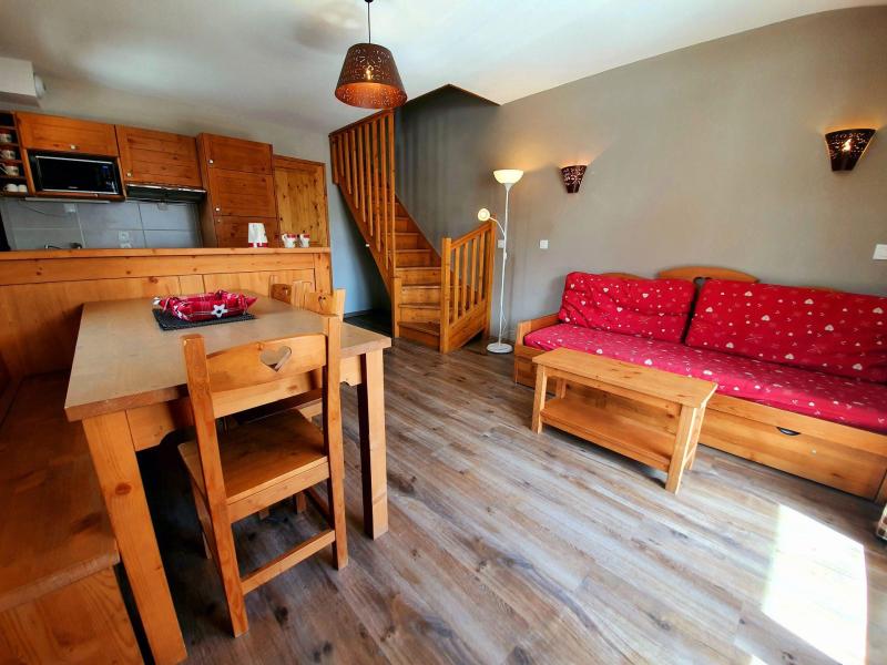Skiverleih 3 Zimmer Maisonettewohnung für 6 Personen (A62) - Les Chalets des Rennes - Vars - Wohnzimmer