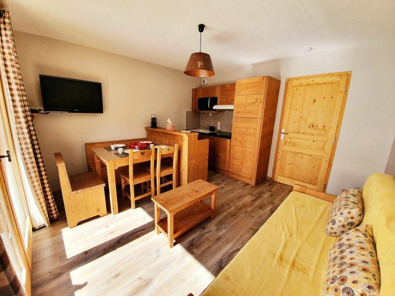 Wynajem na narty Apartament 2 pokojowy 4 osób (A44) - Les Chalets des Rennes - Vars - Pokój gościnny