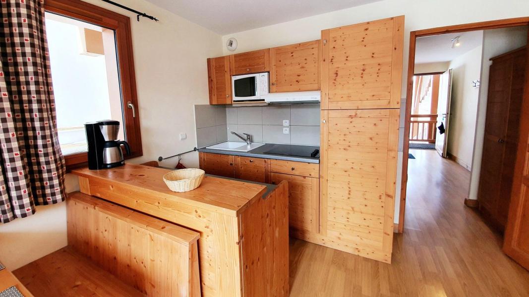 Wynajem na narty Apartament 2 pokojowy 4 osób (B53) - Les Chalets des Rennes - Vars - Kuchnia