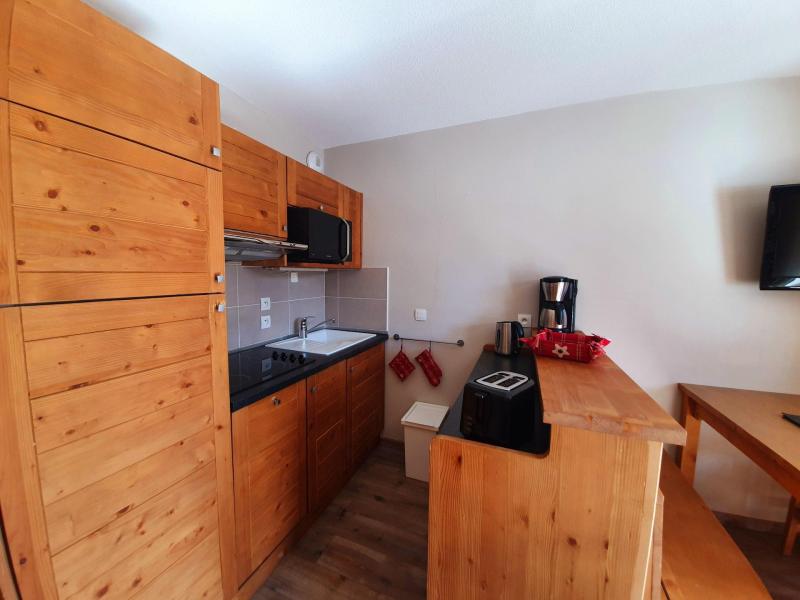 Ski verhuur Appartement 2 kamers 4 personen (A52) - Les Chalets des Rennes - Vars - Keuken