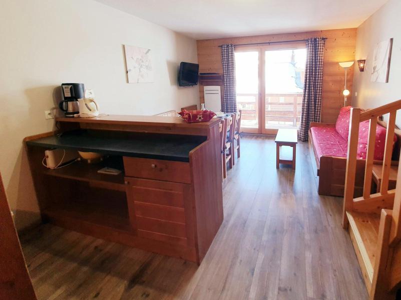 Ski verhuur Appartement duplex 3 kamers 6 personen (C41) - Les Chalets des Rennes - Vars - Keuken