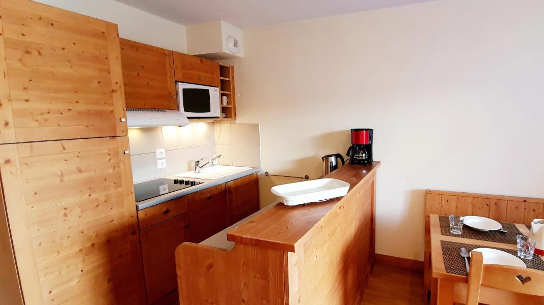 Ski verhuur Appartement duplex 3 kamers 6 personen (G31) - Les Chalets des Rennes - Vars - Keuken