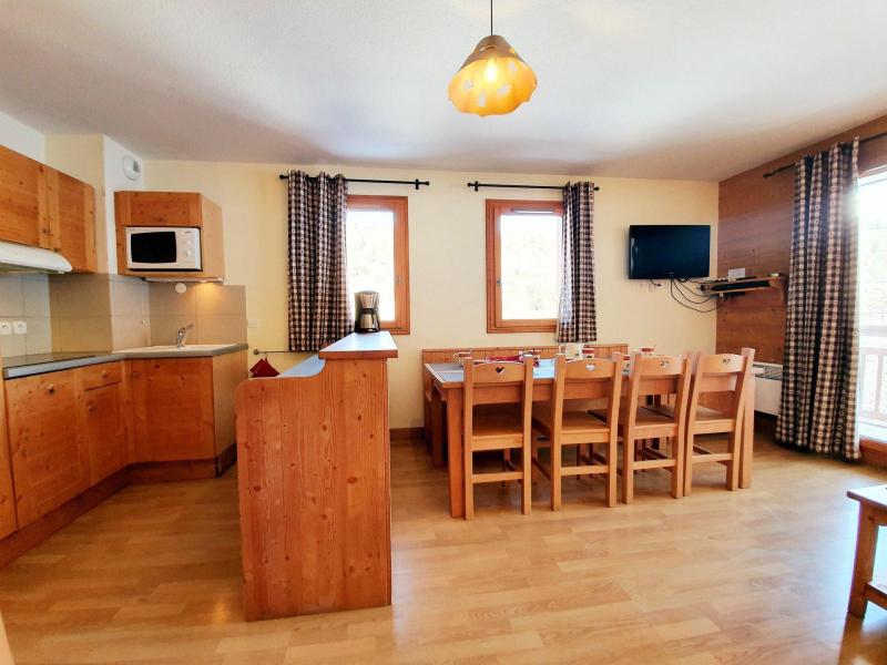 Ski verhuur Appartement duplex 4 kamers 8 personen (G11) - Les Chalets des Rennes - Vars - Keuken