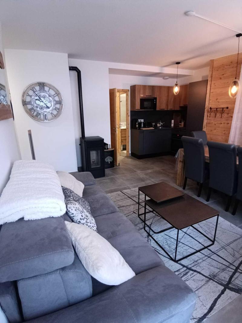 Rent in ski resort 3 room apartment 7 people (101) - Les Terrasses de Vars Ste Catherine - Vars - Living room