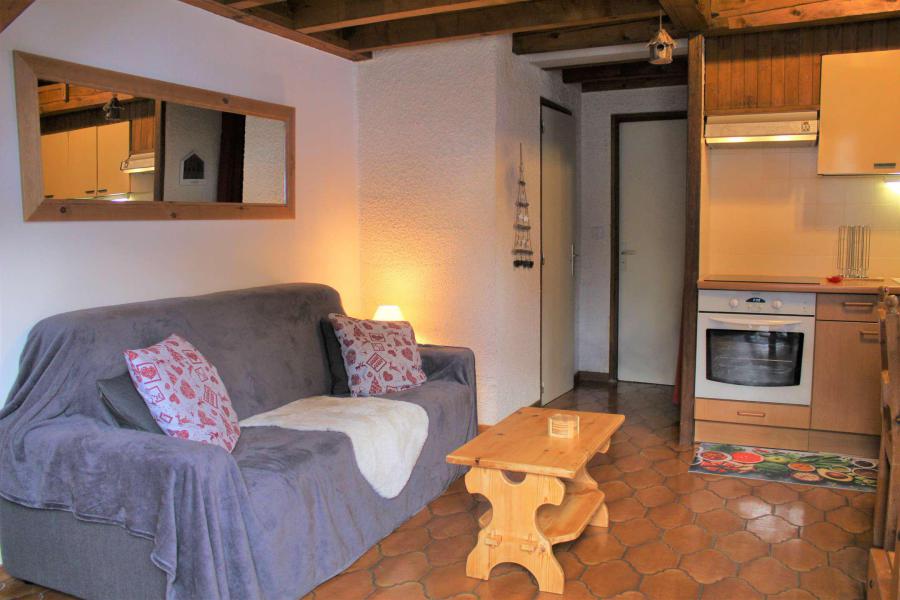 Skiverleih 2-Zimmer-Holzhütte für 7 Personen (890-0008) - Neige et Soleil - Vars - Wohnzimmer