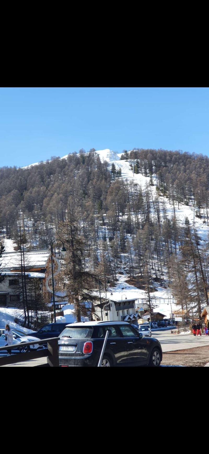 Urlaub in den Bergen 2-Zimmer-Holzhütte für 7 Personen (890-0008) - Neige et Soleil - Vars - Draußen im Winter