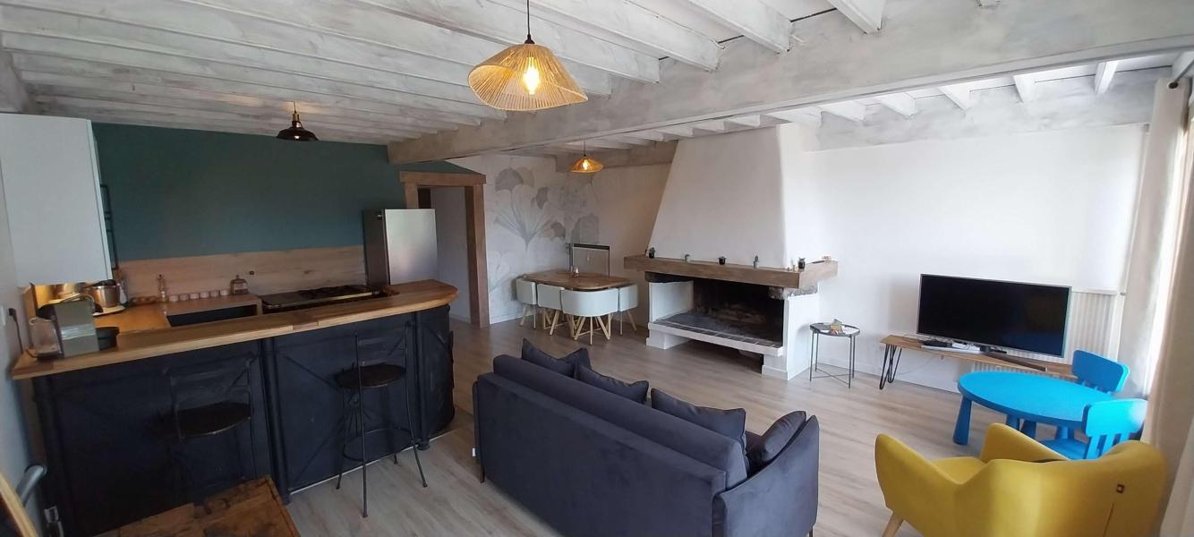 Rent in ski resort 3 room apartment cabin 6 people (925) - PREYRET - Vars - Living room