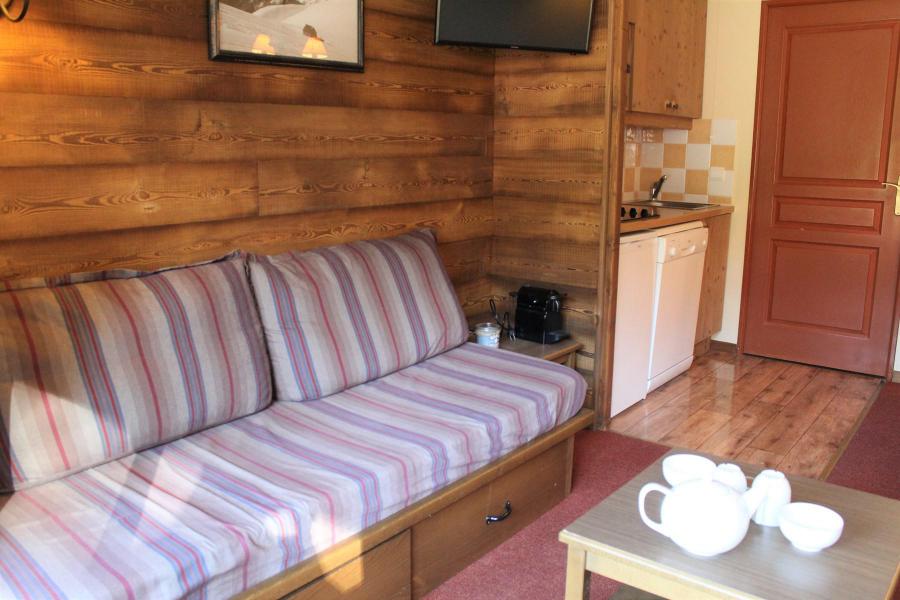 Ski verhuur Appartement 2 kamers 4 personen (B010) - Résidence Albane - Vars - Woonkamer