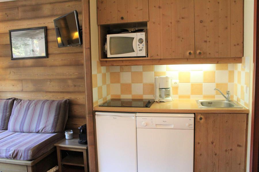 Location au ski Appartement 2 pièces 4 personnes (B010) - Résidence Albane - Vars - Kitchenette