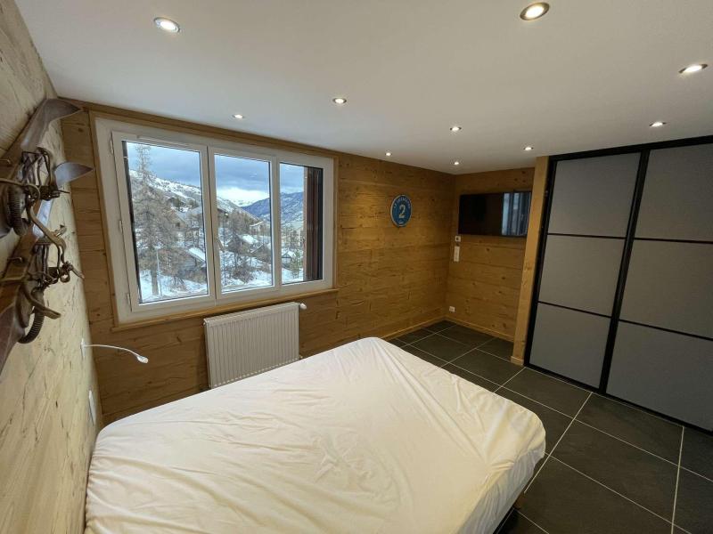 Ski verhuur Appartement 3 kamers 8 personen (019) - Résidence Centre Vars - Vars - Kamer