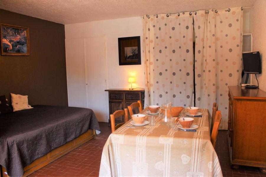 Skiverleih Studio Schlafnische 4 Personen (011) - Résidence Centre Vars - Vars - Wohnzimmer