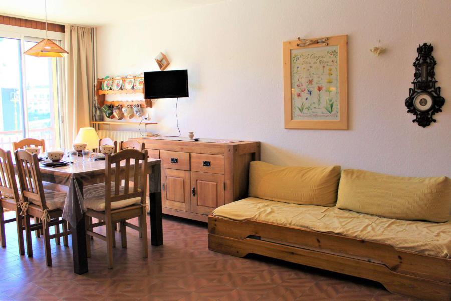 Skiverleih Studio Schlafnische 4 Personen (023) - Résidence Centre Vars - Vars - Wohnzimmer