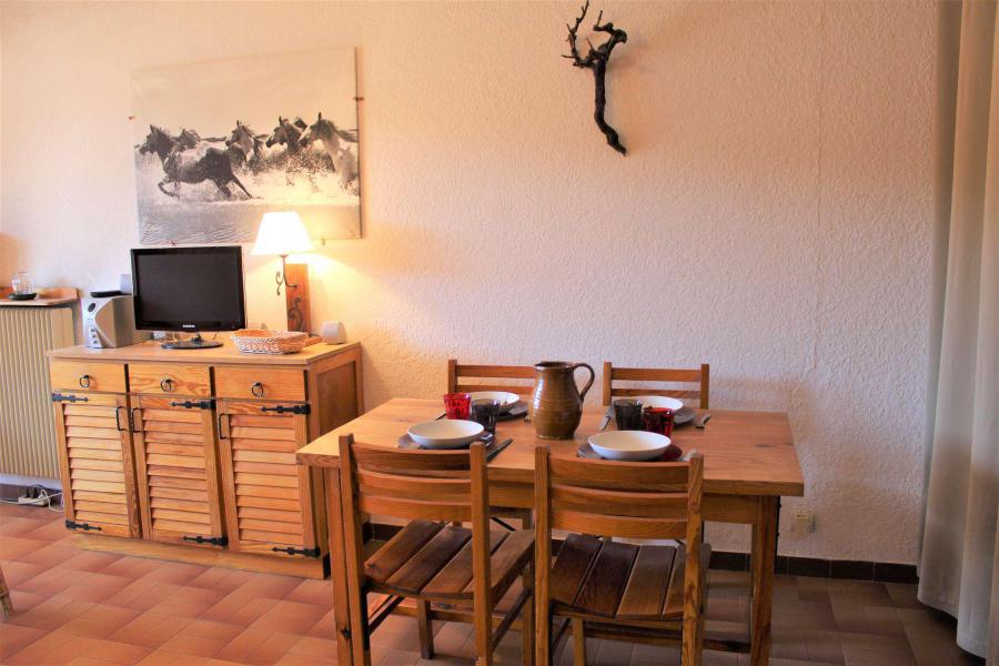 Skiverleih Studio Schlafnische 4 Personen (086) - Résidence Centre Vars - Vars - Wohnzimmer