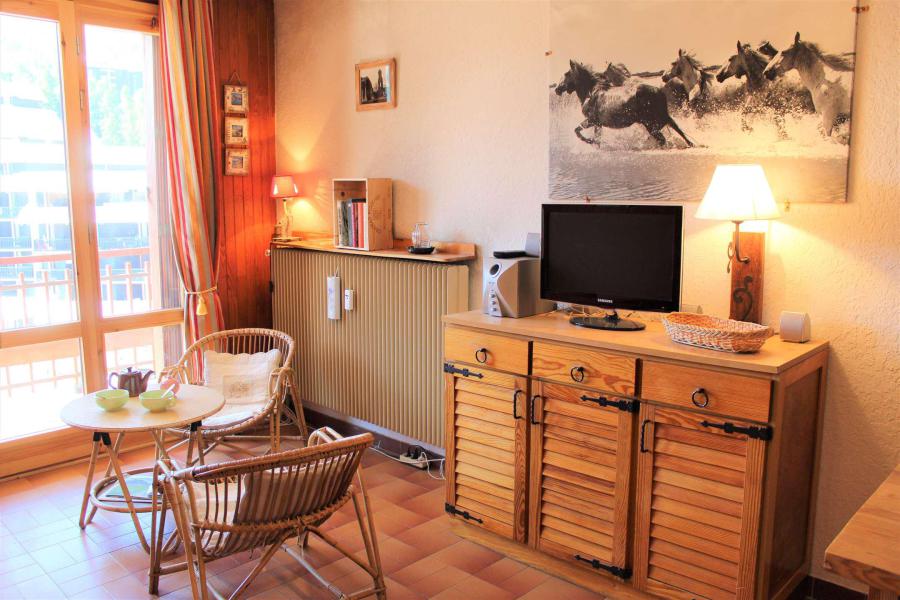 Skiverleih Studio Schlafnische 4 Personen (086) - Résidence Centre Vars - Vars - Wohnzimmer