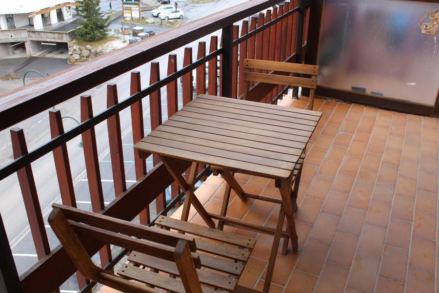 Skiverleih Studio Schlafnische 6 Personen (088) - Résidence Centre Vars - Vars - Terrasse