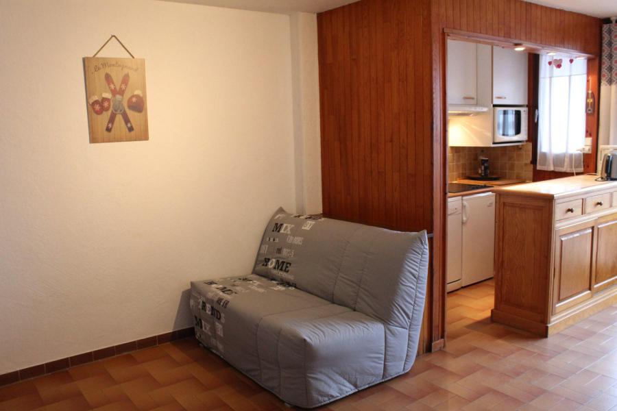 Skiverleih Studio Schlafnische 6 Personen (088) - Résidence Centre Vars - Vars - Wohnzimmer