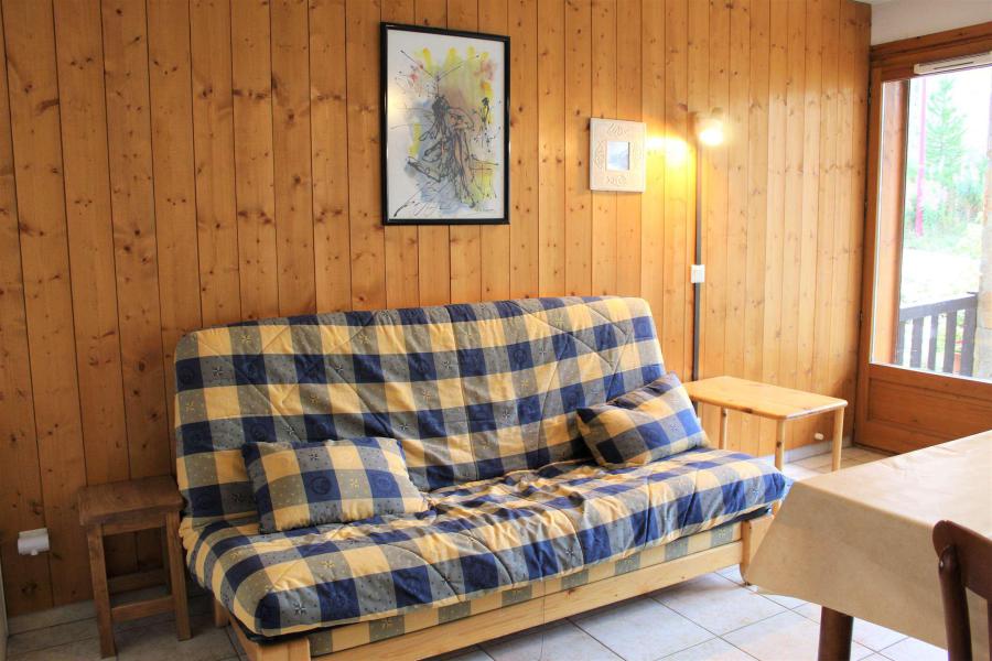 Ski verhuur Appartement 2 kamers bergnis 6 personen (2) - Résidence l'Aiglon - Vars - Woonkamer