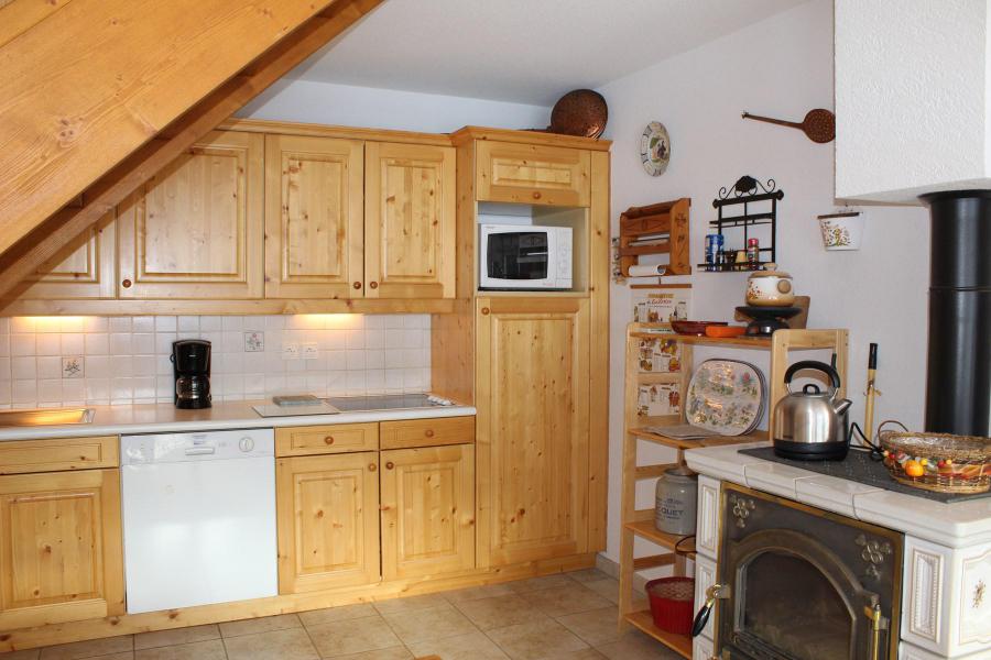 Location au ski Appartement 3 pièces 6 personnes (10ALB) - Résidence l'Aiglon - Vars - Kitchenette