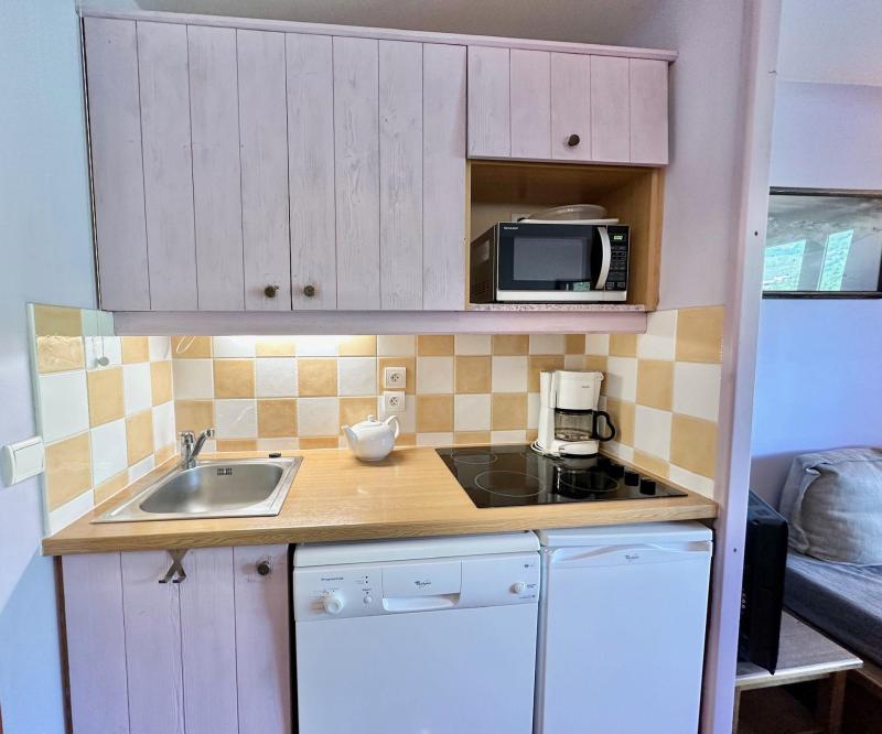 Location au ski Appartement 2 pièces 5 personnes (B011) - Résidence L'Albane  - Vars - Kitchenette